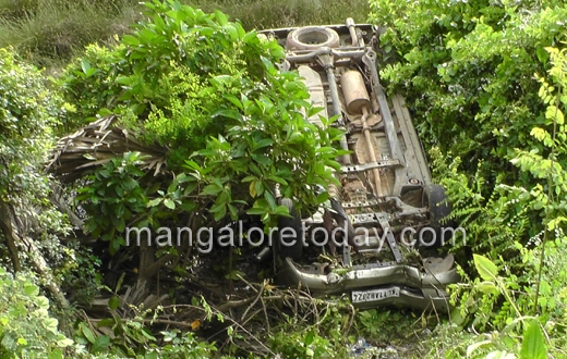 Car Accident near nethravathi bridge